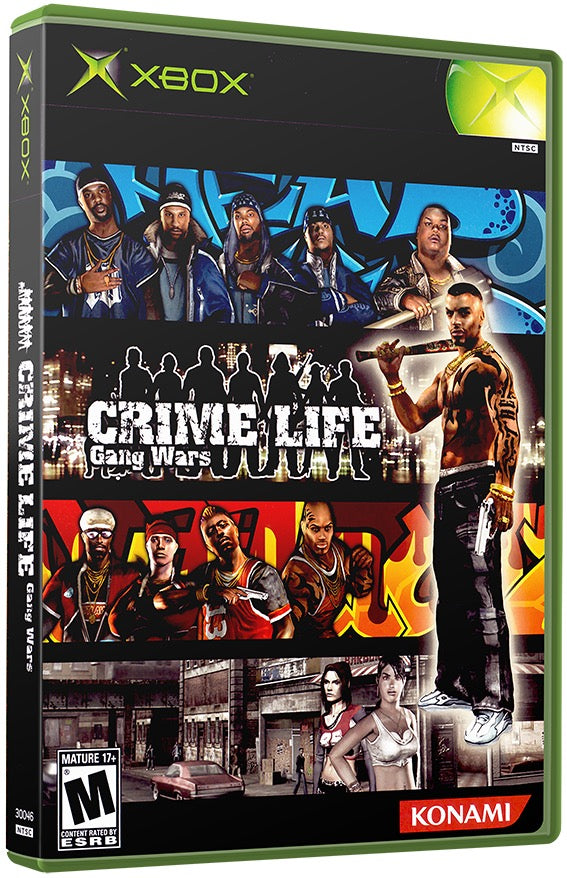 Crime Life - Gang Wars Used Microsoft XBOX Original Video Game