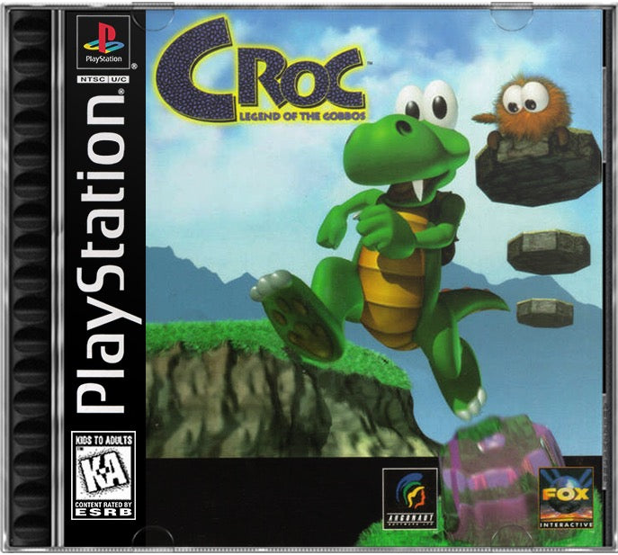 Croc - Legend of the Gobbos PS1 Sony Playstation 1 Used Video Game