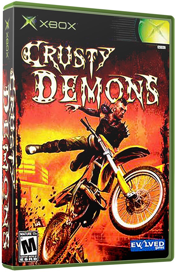 Crusty Demons Used Microsoft XBOX Original Video Game