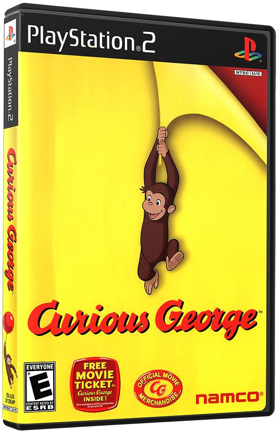 Curious George PS2 Sony Playstation 2 Used Video Game PS2