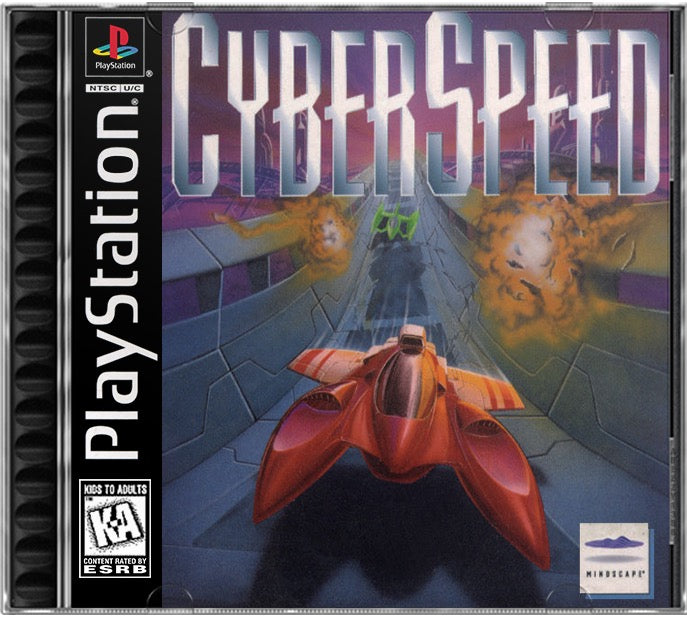 CyberSpeed PS1 Sony Playstation 1 Used Video Game