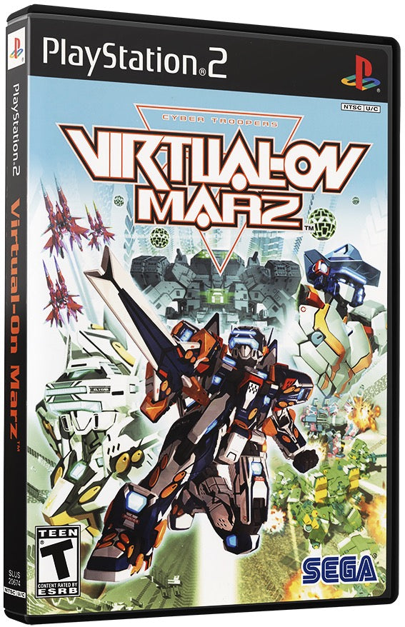 Cyber Troopers - Virtual-On Marz PS2 Sony Playstation 2 Used Video Game PS2
