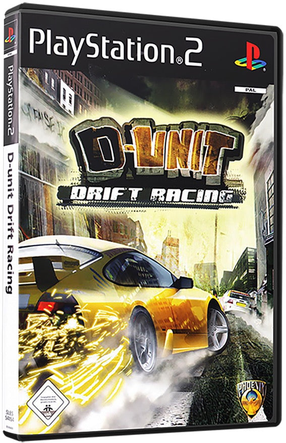 D-Unit Drift Racing PS2 Sony Playstation 2 Used Video Game PS2
