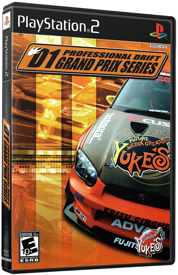 D1 Professional Drift Grand Prix Series PS2 Sony Playstation 2 Used Video Game PS2