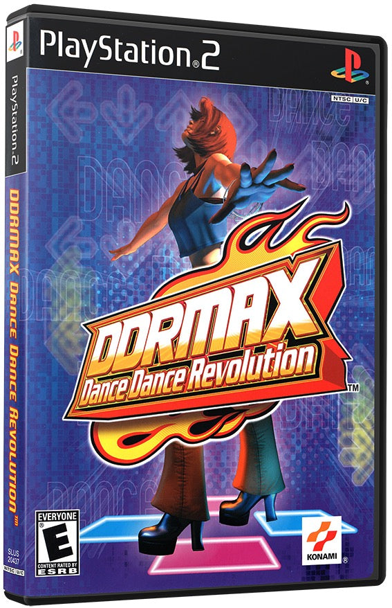 DDRMAX - Dance Dance Revolution PS2 Sony Playstation 2 Used Video Game PS2