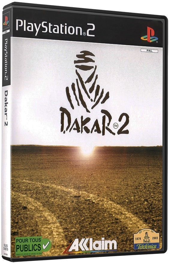 Dakar 2 PS2 Sony Playstation 2 Used Video Game PS2