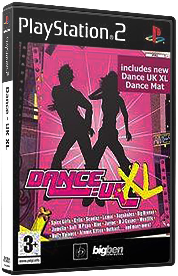 Dance - UK XL PS2 Sony Playstation 2 Used Video Game PS2