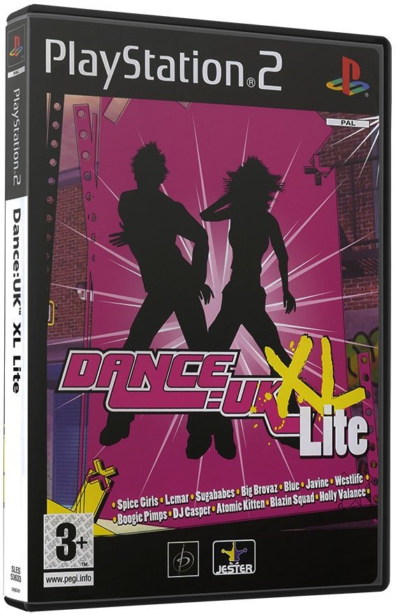 Dance - UK XL Lite PS2 Sony Playstation 2 Used Video Game PS2