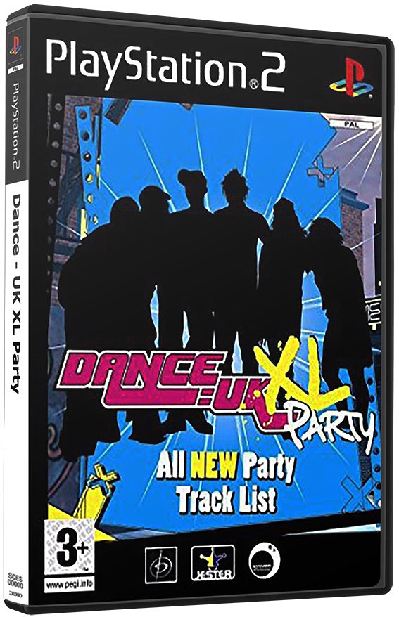 Dance - UK XL Party PS2 Sony Playstation 2 Used Video Game PS2