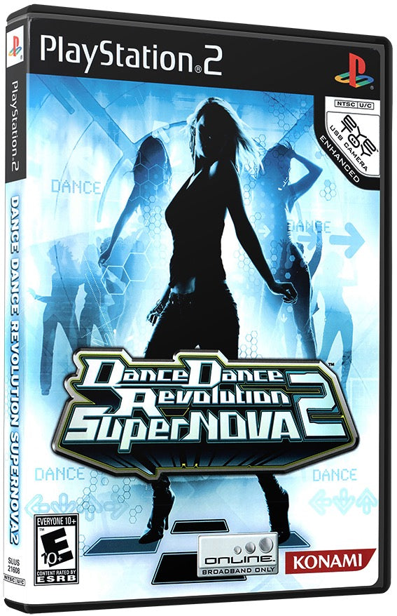 Dance Dance Revolution SuperNOVA 2 PS2 Sony Playstation 2 Used Video Game PS2