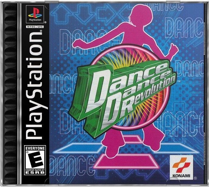 Dance Dance Revolution PS1 Sony Playstation 1 Used Video Game