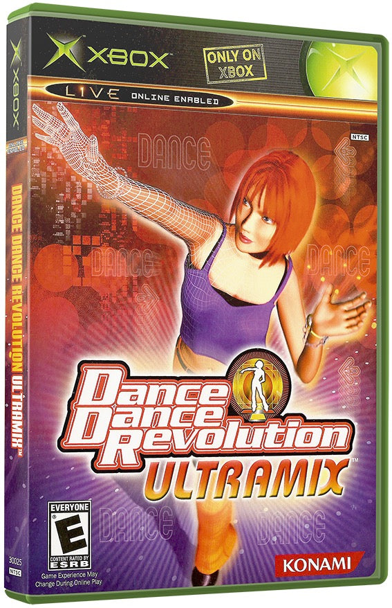 Dance Dance Revolution Ultramix Used Microsoft XBOX Original Video Game