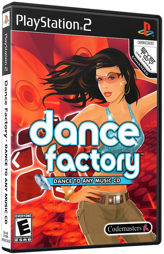 Dance Factory PS2 Sony Playstation 2 Used Video Game PS2