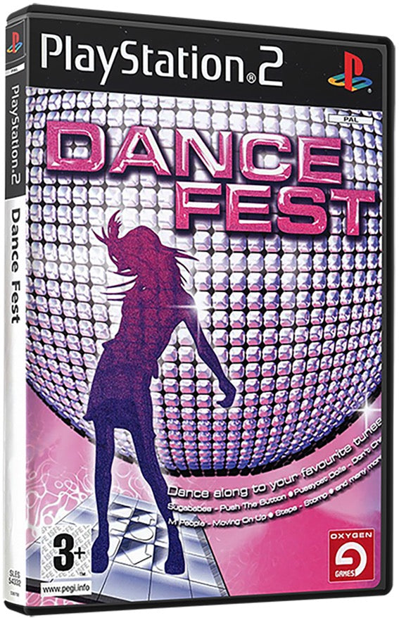 Dance Fest PS2 Sony Playstation 2 Used Video Game PS2