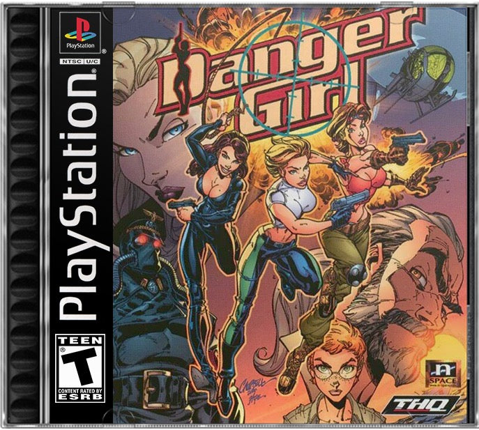 Danger Girl PS1 Sony Playstation 1 Used Video Game