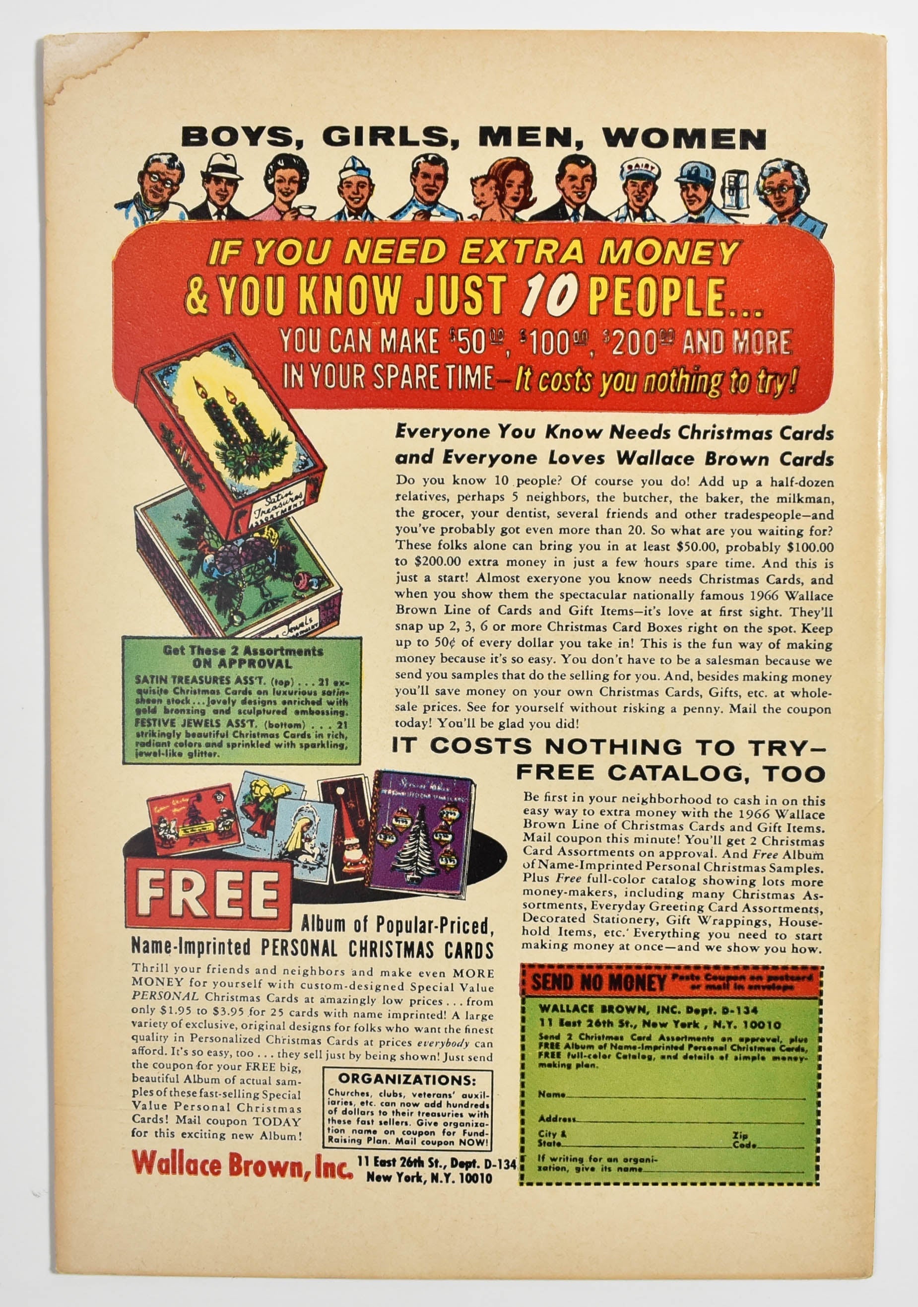 Daredevil Comic Book 20 September 1966 The Verdict is Death