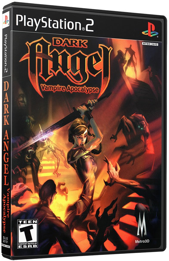 Dark Angel - Vampire Apocalypse PS2 Sony Playstation 2 Used Video Game PS2