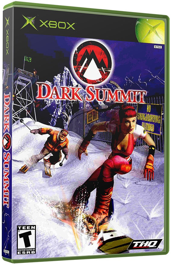 Dark Summit Used Microsoft XBOX Original Video Game