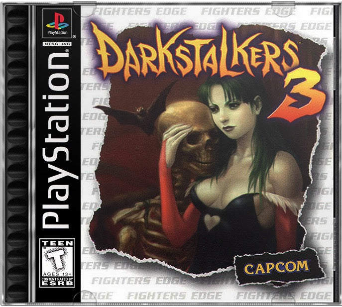Darkstalkers 3 PS1 Sony Playstation 1 Used Video Game