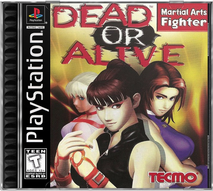 Dead or Alive PS1 Sony Playstation 1 Used Video Game