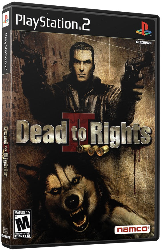 Dead to Rights II PS2 Sony Playstation 2 Used Video Game PS2