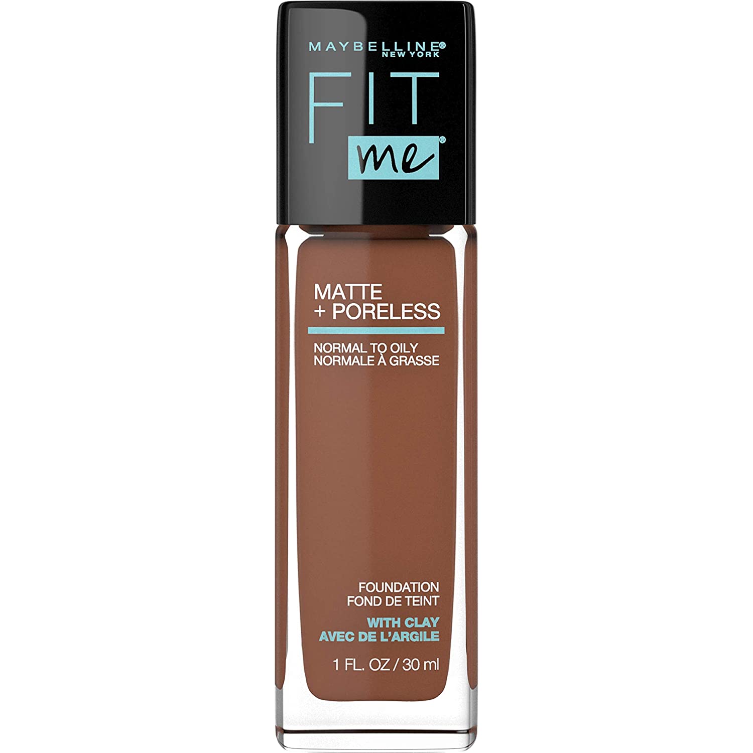 Deep Bronze Fit Me Matte + Poreless Liquid Foundation