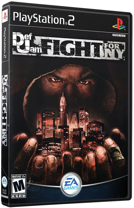Def Jam - Fight for NY PS2 Sony Playstation 2 Used Video Game PS2