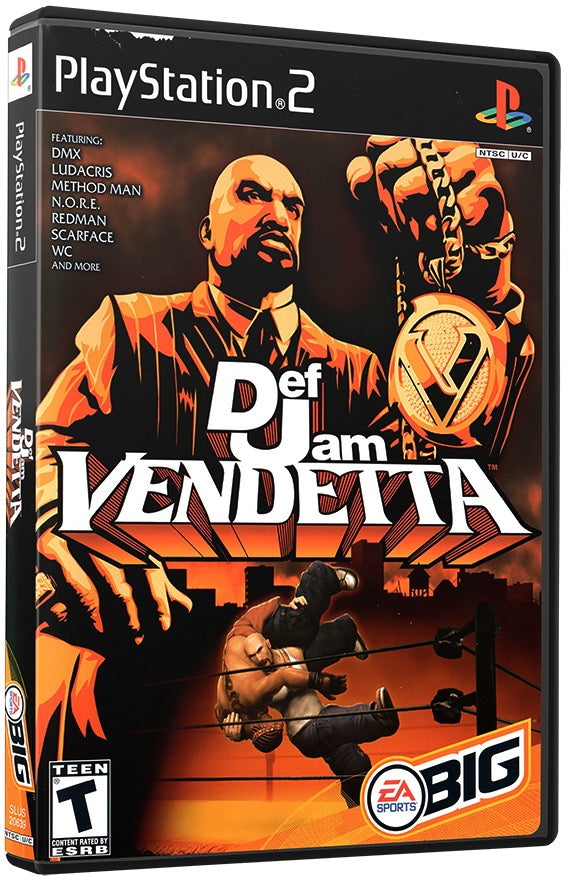 Def Jam - Vendetta PS2 Sony Playstation 2 Used Video Game PS2