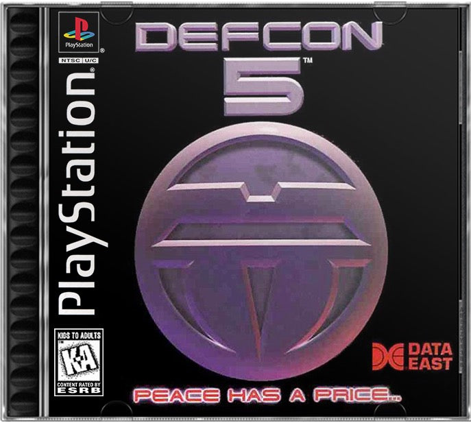 Defcon 5 - Peace Has a Price... PS1 Sony Playstation 1 Used Video Game