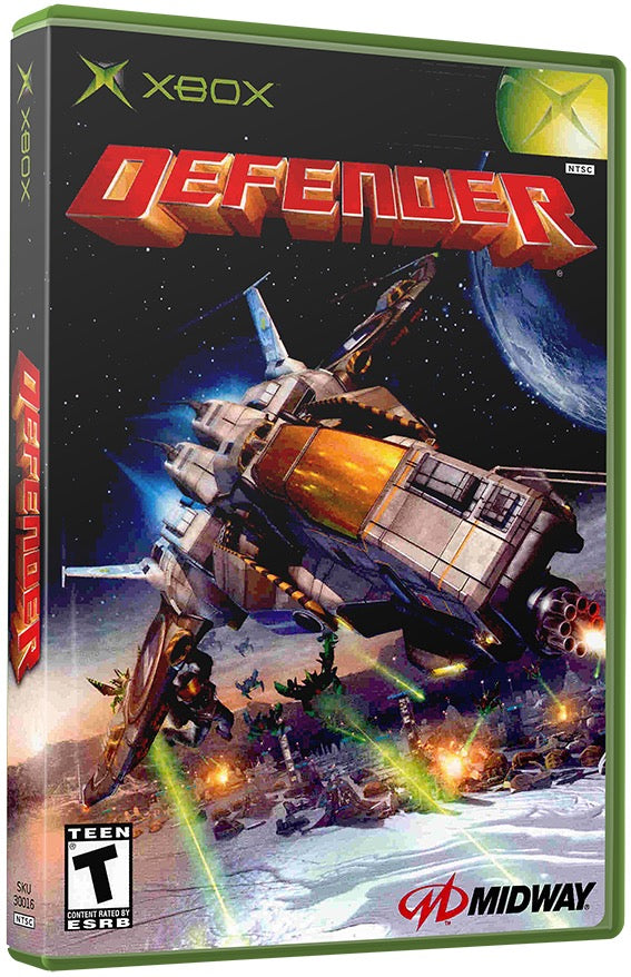 Defender Used Microsoft XBOX Original Video Game