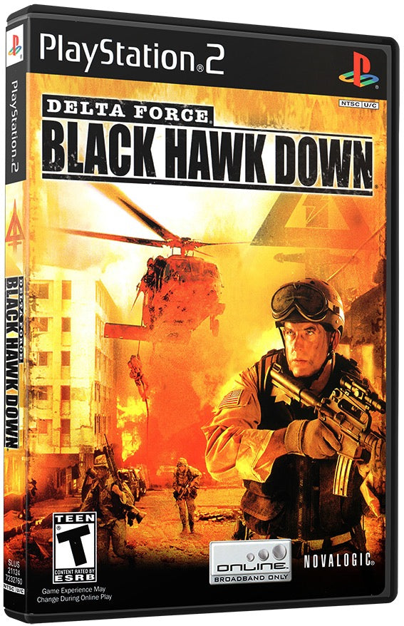 Delta Force - Black Hawk Down PS2 Sony Playstation 2 Used Video Game PS2