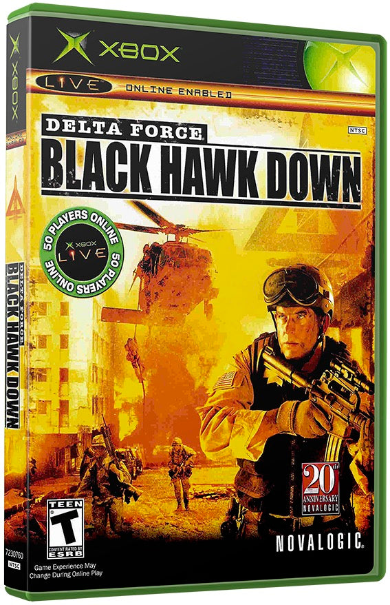 Delta Force - Black Hawk Down Used Microsoft XBOX Original Video Game