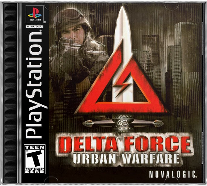 Delta Force Urban Warfare PS1 Sony Playstation 1 Used Video Game