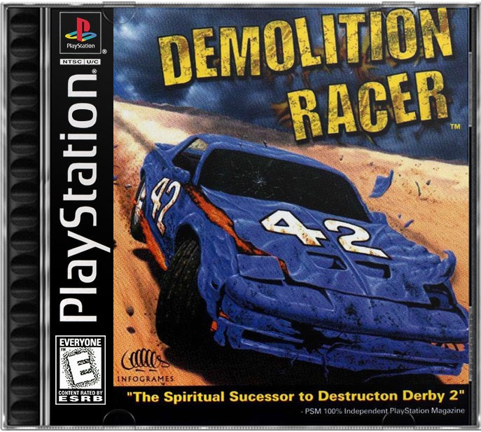 Demolition Racer PS1 Sony Playstation 1 Used Video Game