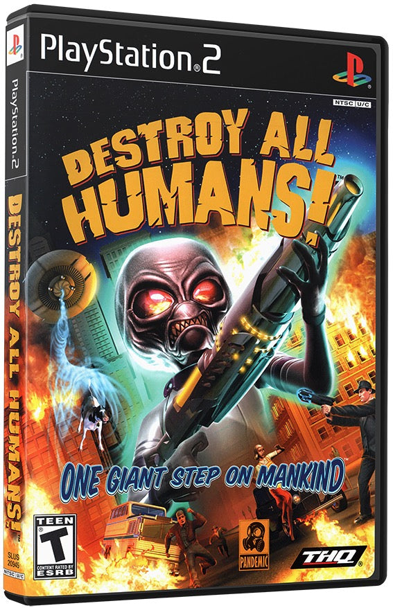 Destroy All Humans! PS2 Sony Playstation 2 Used Video Game PS2