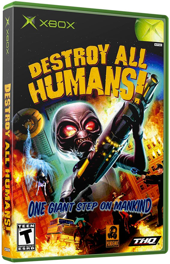 Destroy All Humans! Used Microsoft XBOX Original Video Game