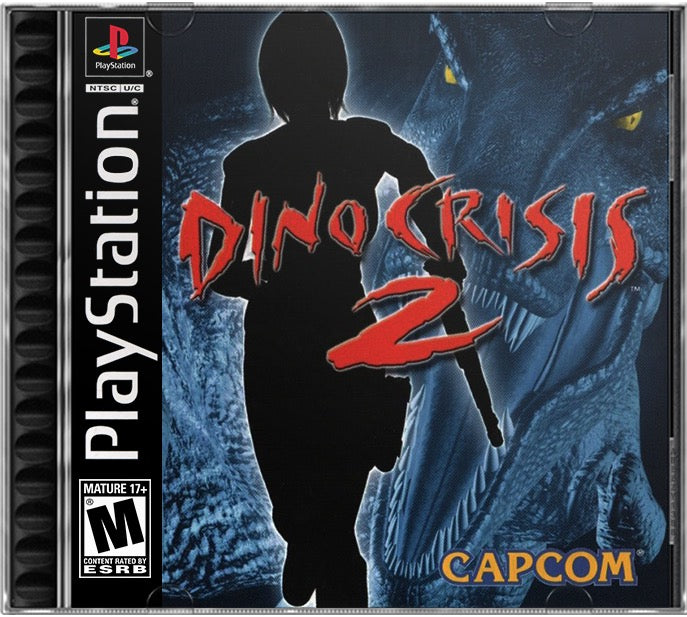 Dino Crisis 2 PS1 Sony Playstation 1 Used Video Game