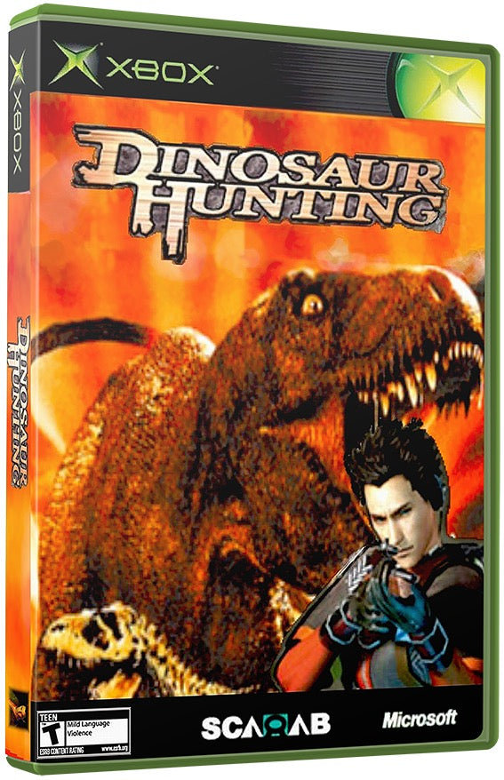 Dinosaur Hunting (Japan) Microsoft XBOX Original Video Game