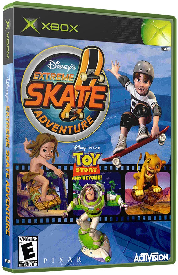 Disney's Extreme Skate Adventure Used Microsoft XBOX Original Video Game