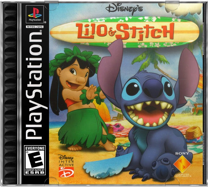 Disney's Lilo & Stitch PS1 Sony Playstation 1 Used Video Game