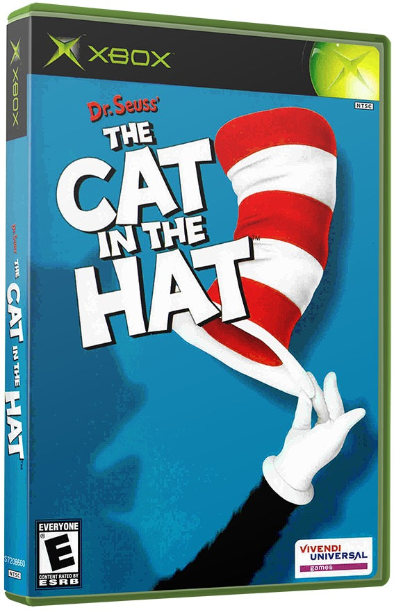 Dr. Seuss' The Cat in the Hat Used Microsoft XBOX Original Video Game