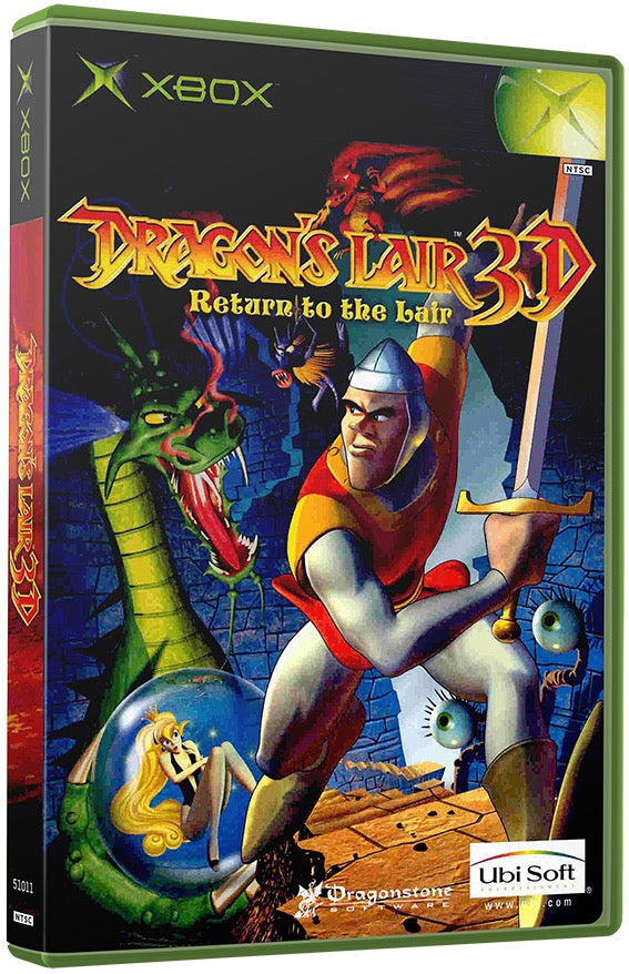 Dragon's Lair 3D - Return to the Lair Used Microsoft XBOX Original Video Game