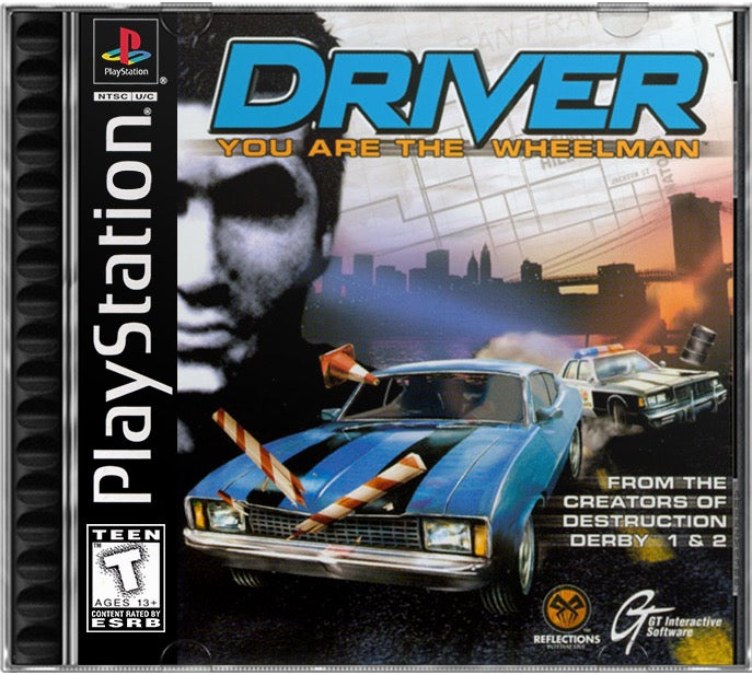 Driver - You Are the Wheelman PS1 Sony Playstation 1 Used Video Game