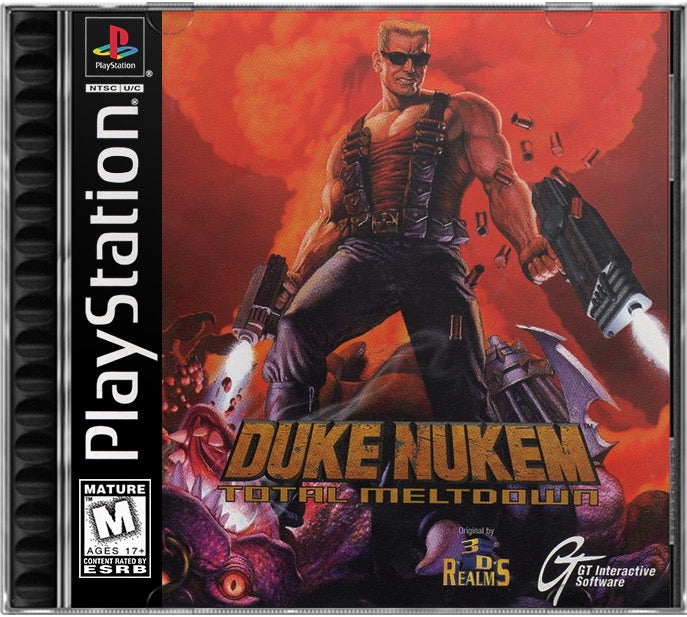 Duke Nukem - Total Meltdown PS1 Sony Playstation 1 Used Video Game