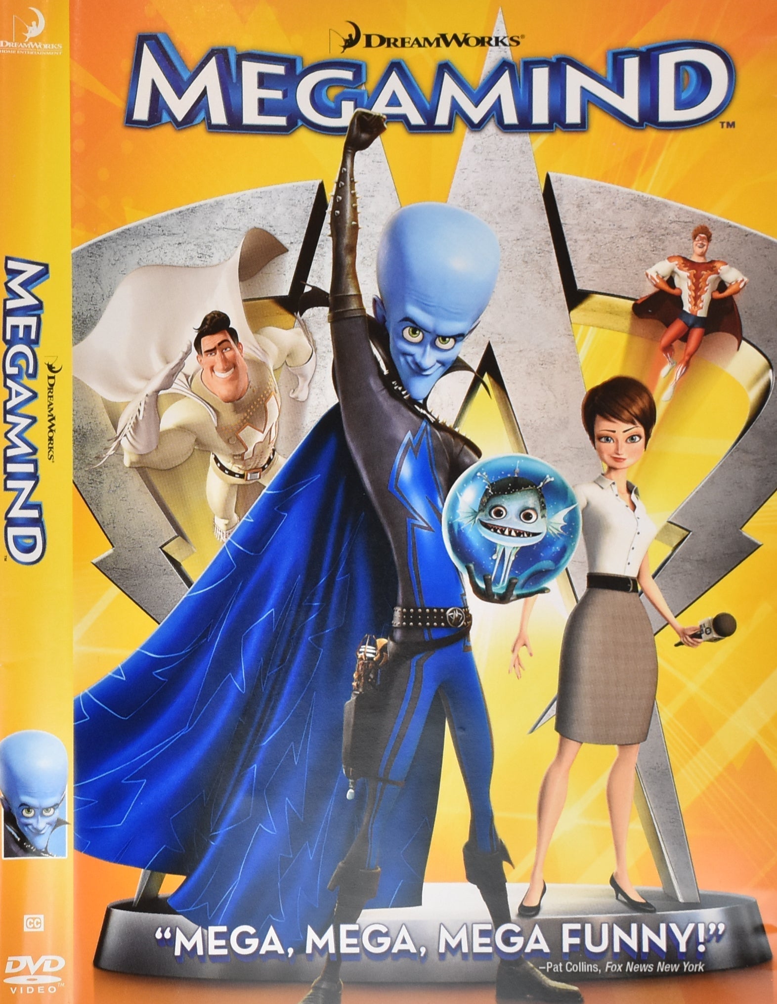 Mega Mind Dvd Movie Used Dream Works