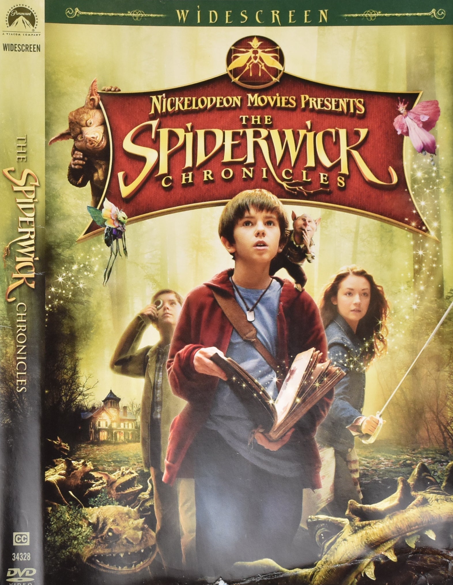 The Spiderwick Chronicles Dvd Movie Used