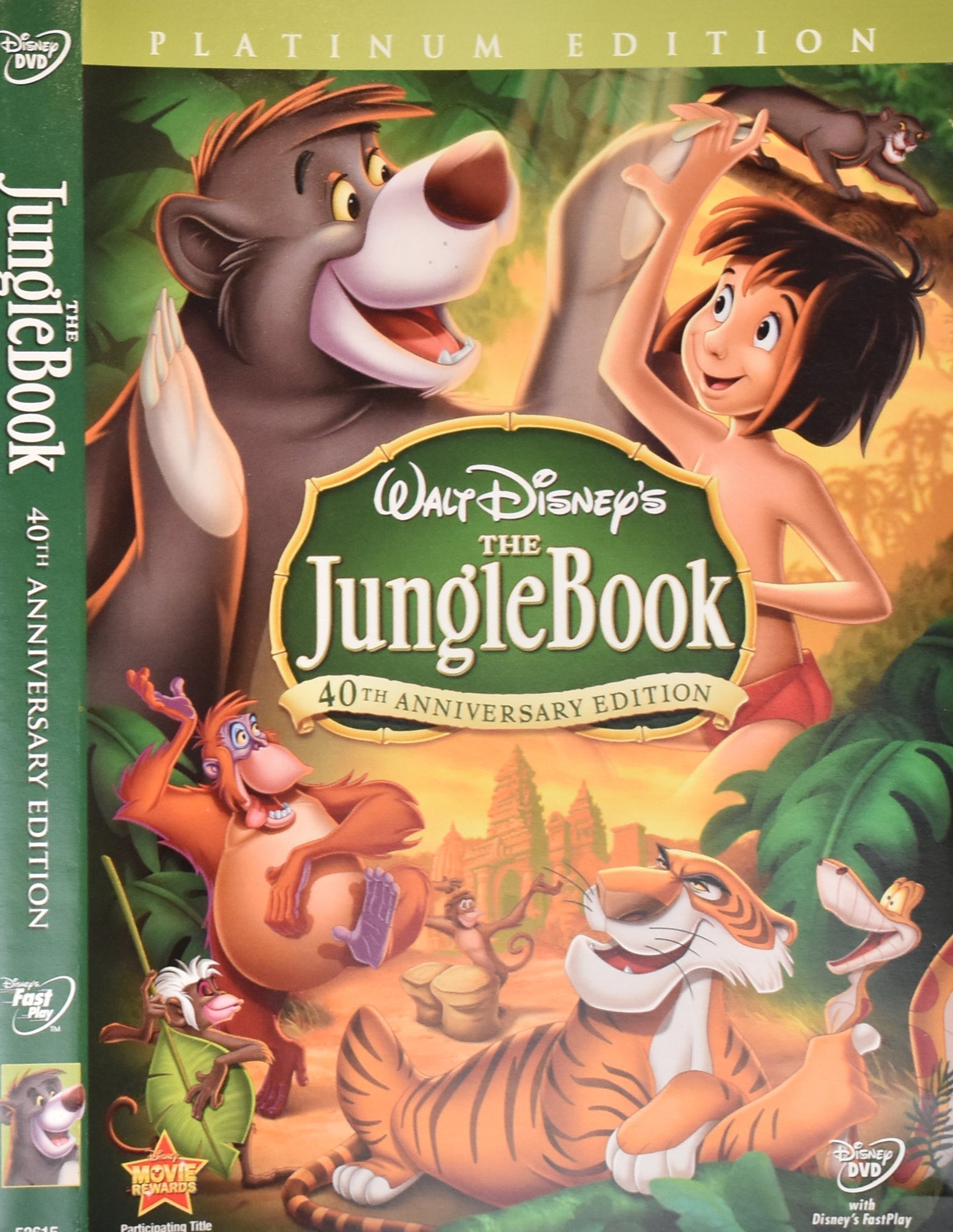 The Jungle Book Dvd Movie Used Disney