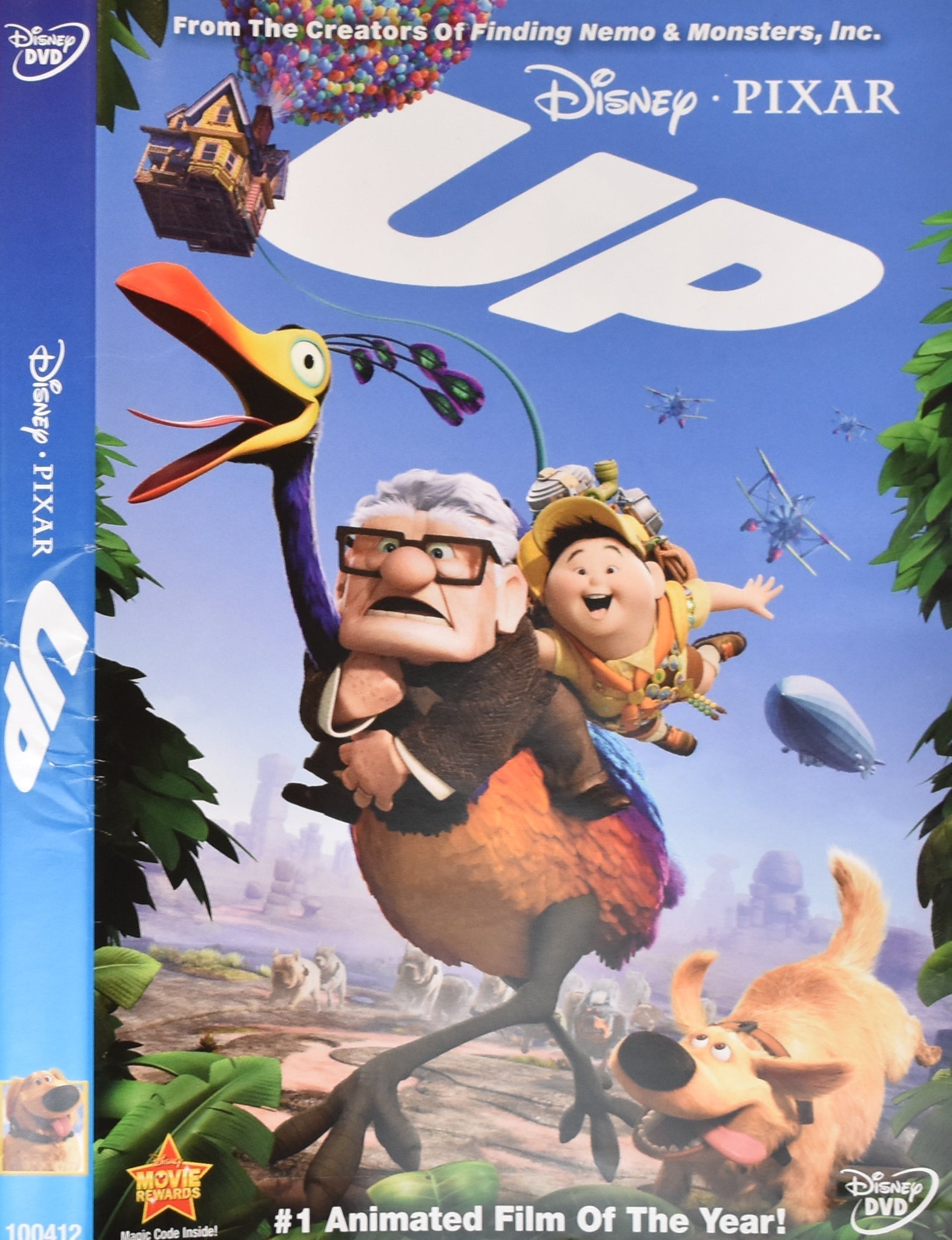 Up Disney Pixar Dvd Movie Used