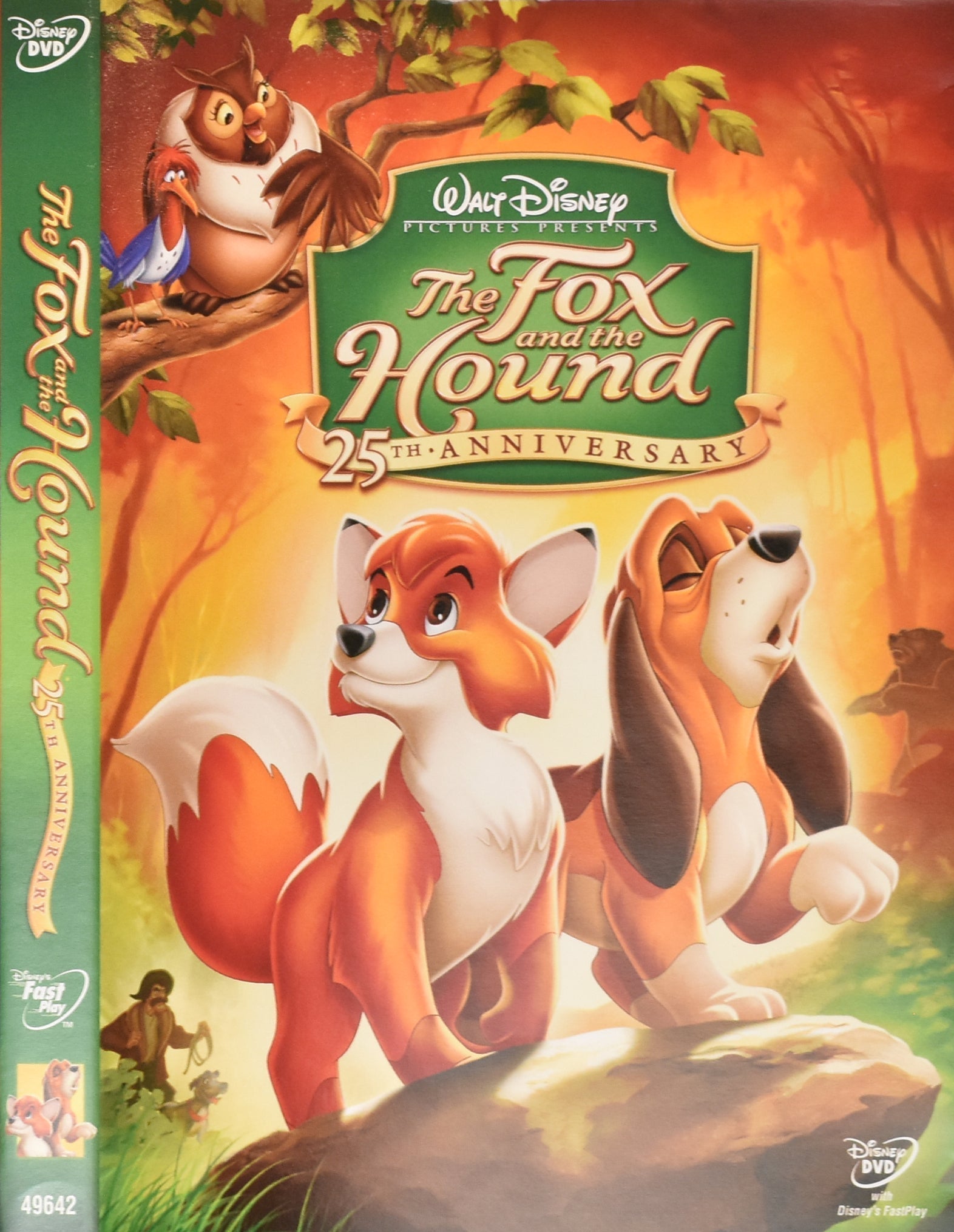The Fox and the Hound Dvd Movie Used Disney