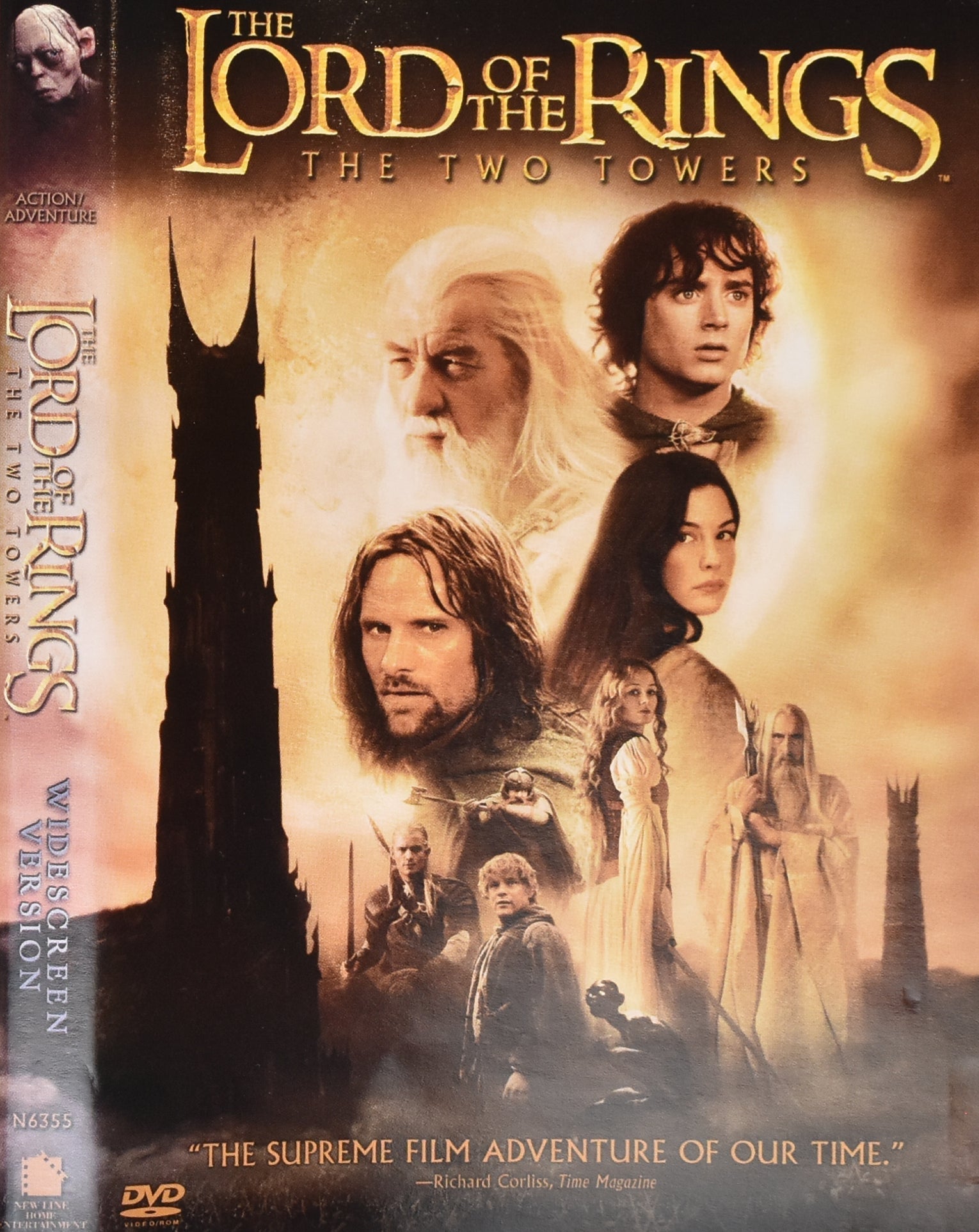 The Lord of the Rings The Two Towers DVD USED Movie
